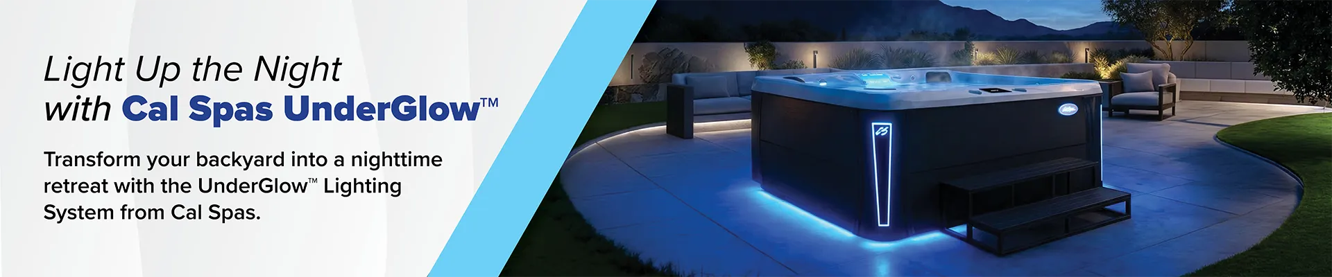 Calspas hot tub being used in a family setting - Decatur